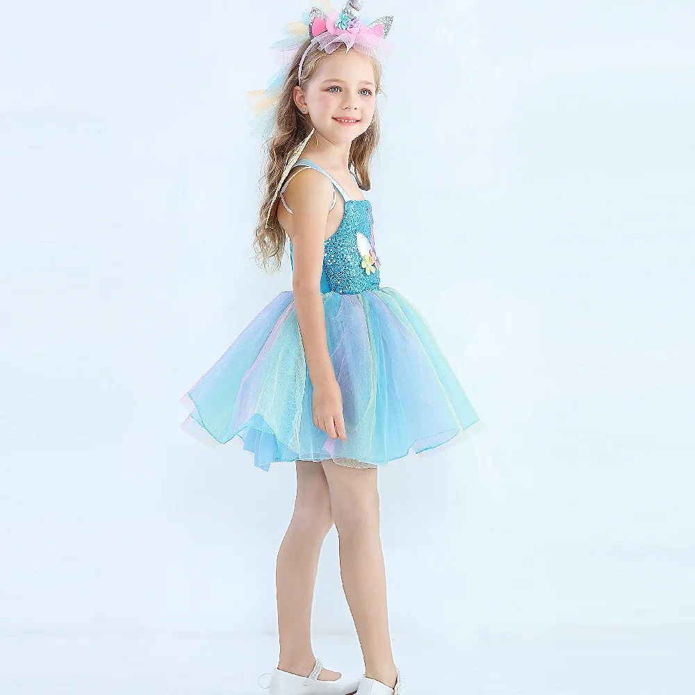 Детское платье на Хэллоуин милое праздничное принцессы для девочек детское с