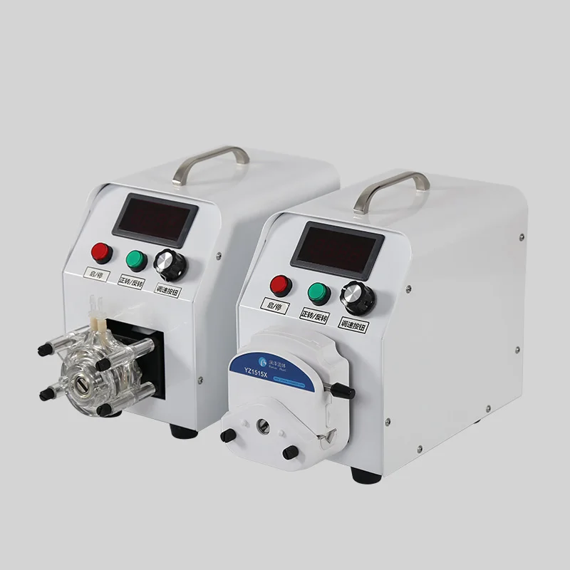 Скоростной насос для пищевых продуктов силиконовые трубки простота в