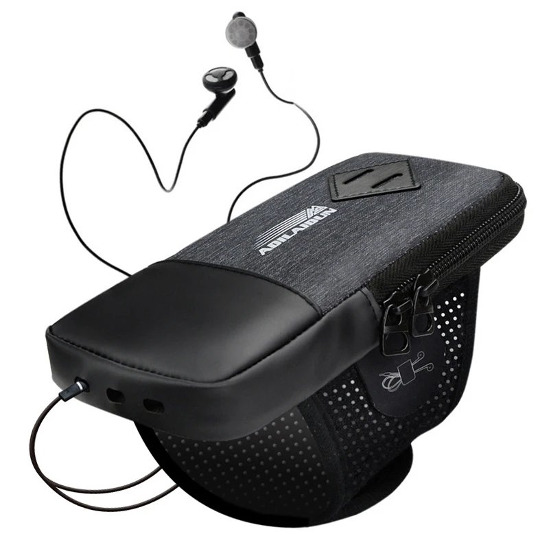 

Спортивная сумка на руку, многофункциональная Мобильный телефон сумка на руку, вместительный спортивный чехол на руку с ремешком на запяст...