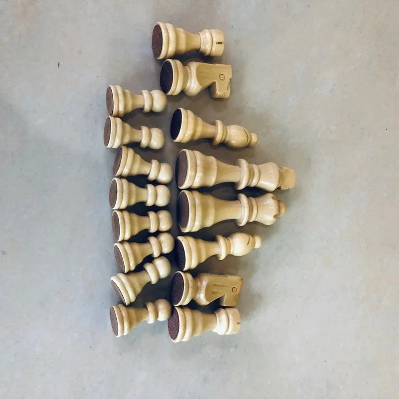 Набор новых шахматных фигур 2021 года оригинальные шахматы из массива дерева 3