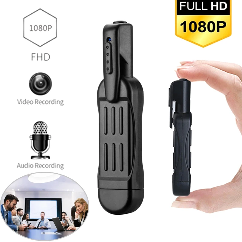 

Мини HD Видео Рекордер широкоугольный портативный 1080P запись для встречи офиса JHP-лучший