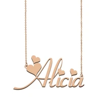 alicia name necklace custom name necklace for women girls best friends birthday wedding christmas mother days gift
