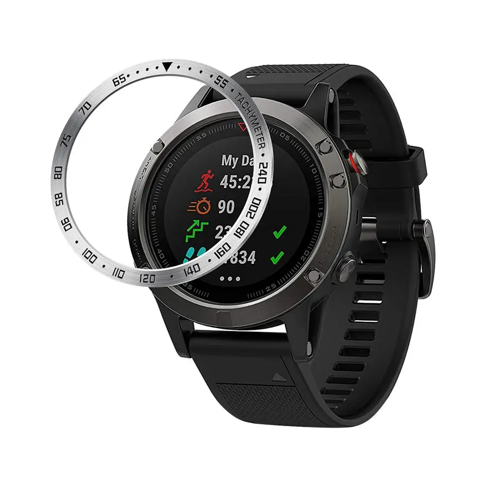C Часы Ободок кольцо клейкая крышка Анти чехол от царапин для Garmin Fenix 5/5 плюс Смарт часы аксессуары Fenix5 Fenix 5 plus#1120 - Цвет: C