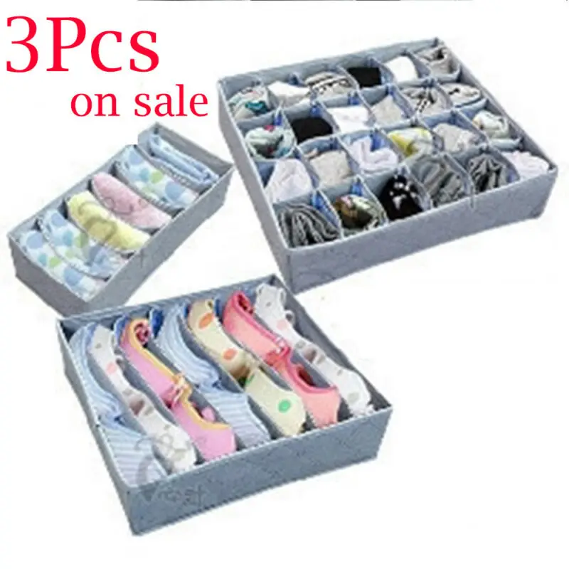 Комплект из 3 предметов гардеробные принадлежности коробки для хранения корзина