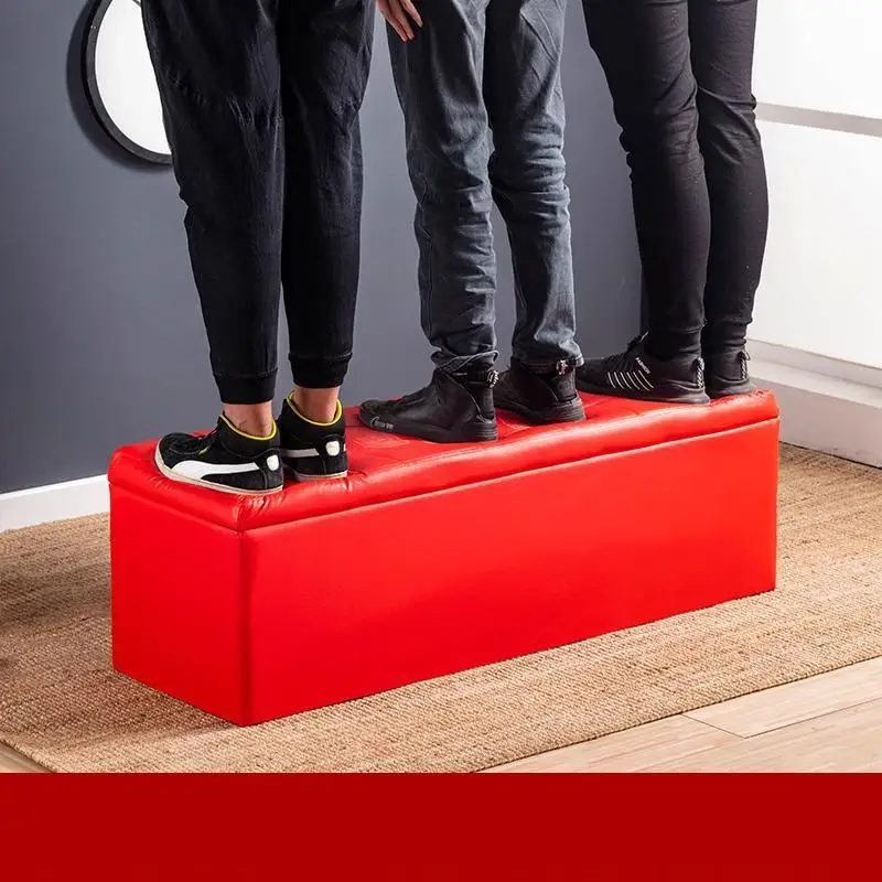 

Living Room Chair Werkbank Taburete Plegable Taburet Ottoman Clothing Store Change Shoes Kids Furniture Pouf Poef Storage Stool