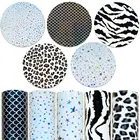 Для Cricut Леопард Зебра Русалка Узор теплопередача виниловая пленка утюгом на Tshrit горячего прессования винил для рукоделия Декор