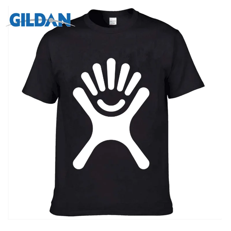 Футболка GILDAN мужская с принтом на заказ дышащая хлопковая рубашка вашим