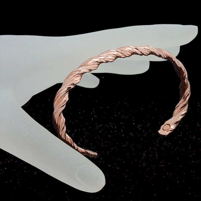 Escalus медный браслет унисекс 2019 исцеляющий Магнитный классический супербыстрая