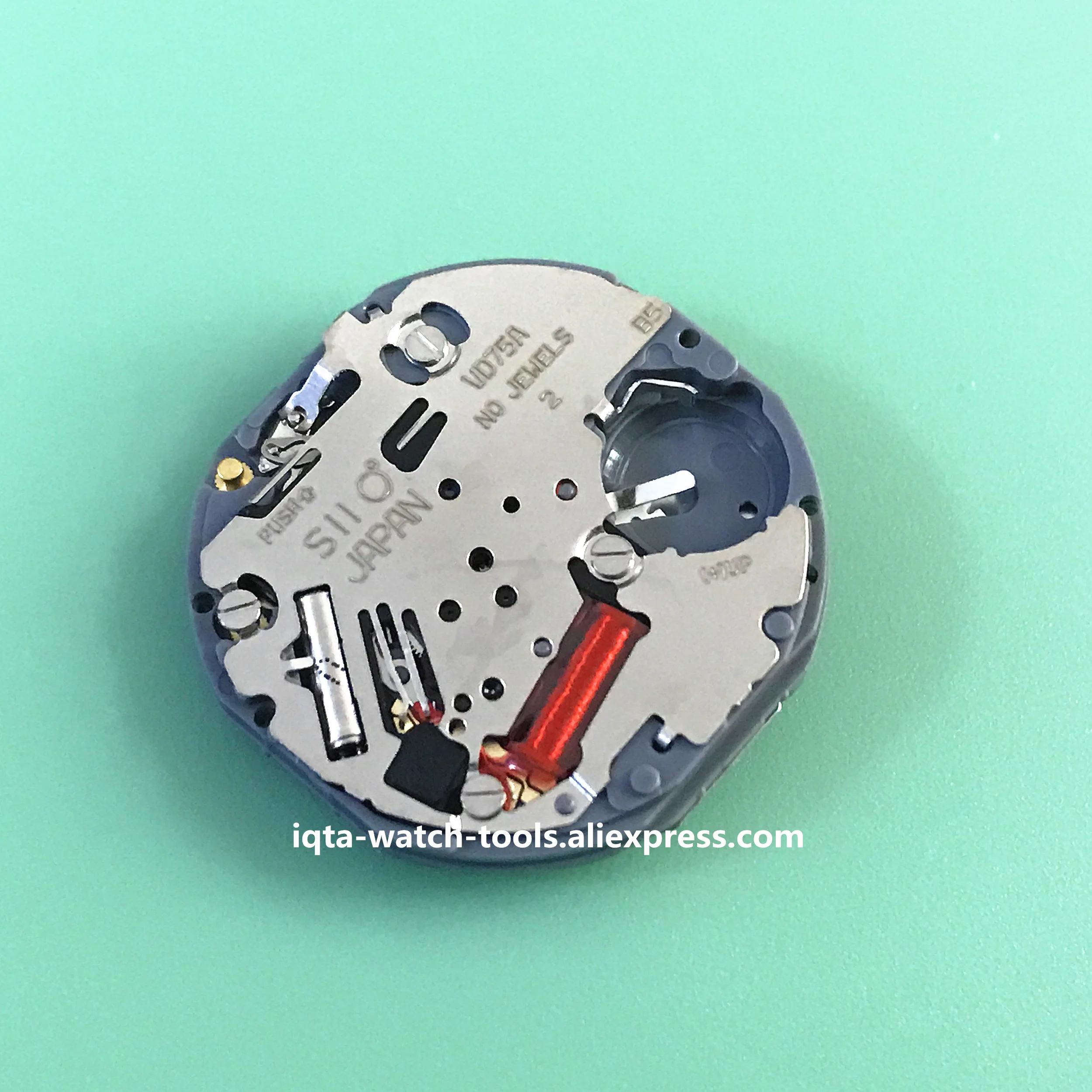 Бесплатная доставка японский кварцевый часовой механизм VD75A с регулируемым