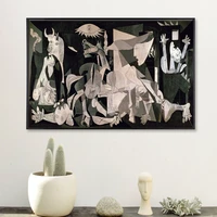 guernica surreal abstract lsd acid posters and prints canvas painting pictures on the wall abstract decorative home decor obrazy