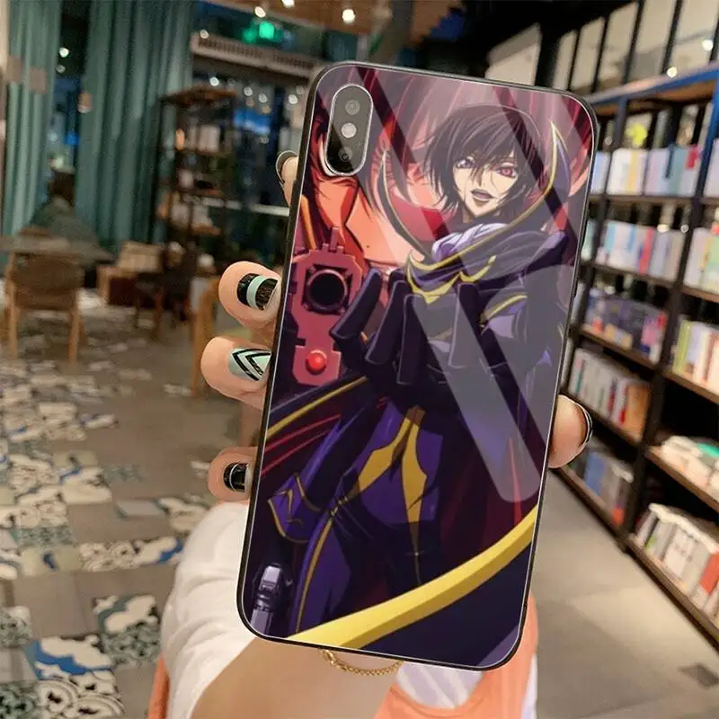 Чехол для телефона code geass чехол из закаленного стекла iPhone 11 Pro XR XS MAX 8X7 6S 6 Plus SE 2020 |