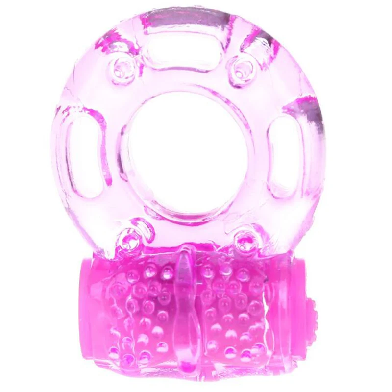 Задержка взвода клетка кольцо Эластичный вибрирующие секс игрушки вибратор