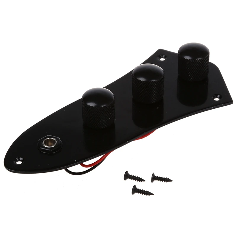 

Pre-Wired Control Plate for Jazz Bass Guitar with Wired Plate Pickguard Humbuckers for Hsh Guitar