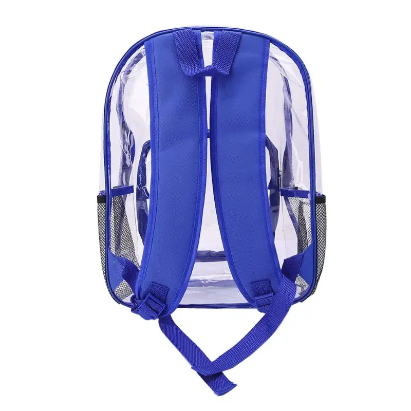 

Fashion Women Transparent PVC Clear Backpack Travel Shoulder Bag School Bookbags