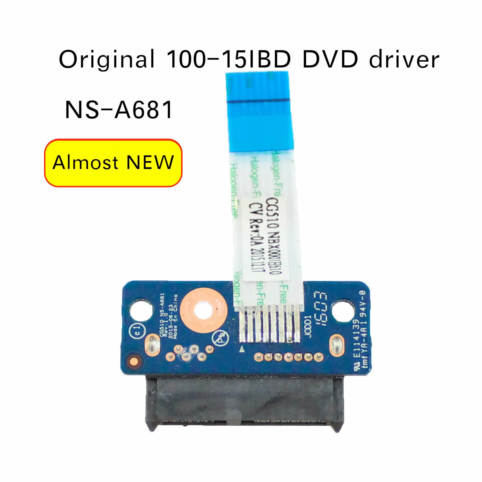 Бесплатная доставка для Lenovo 100 15IBD ноутбука DVD Оптический привод разъем NS