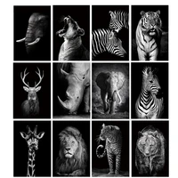 zhui star 5d diy diamond painting environmental crafts full drill embroidery animal ink picture home decor wall stickers set