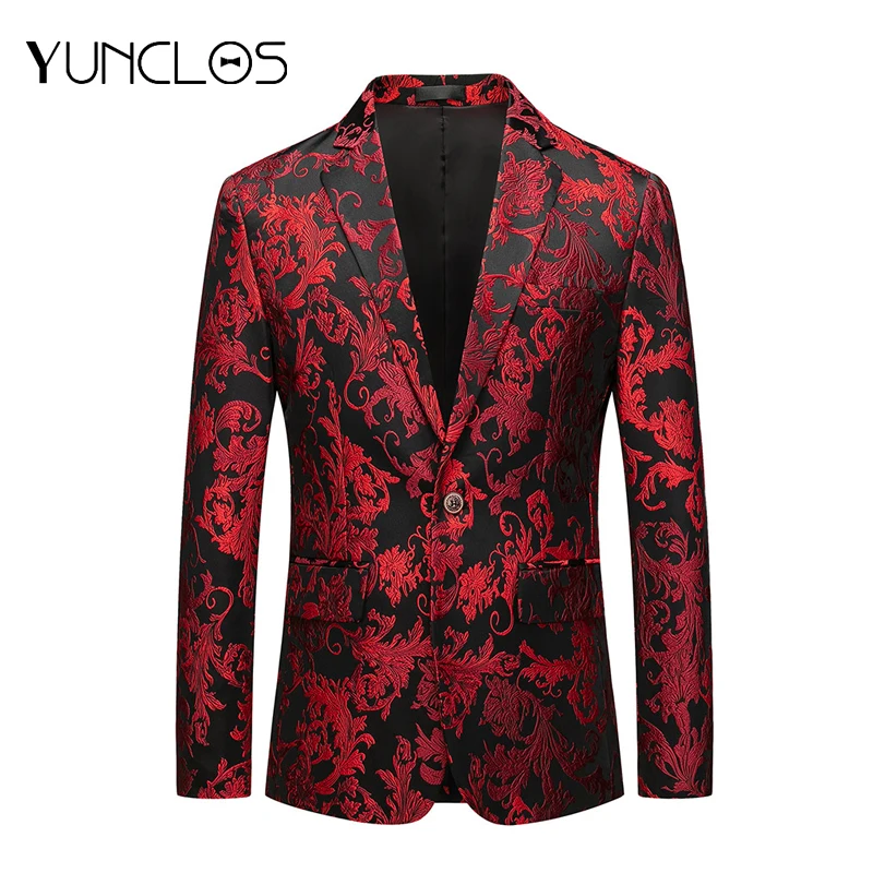 Хит продаж модные мужские блейзеры бордовый красный синий свадебные костюмы для