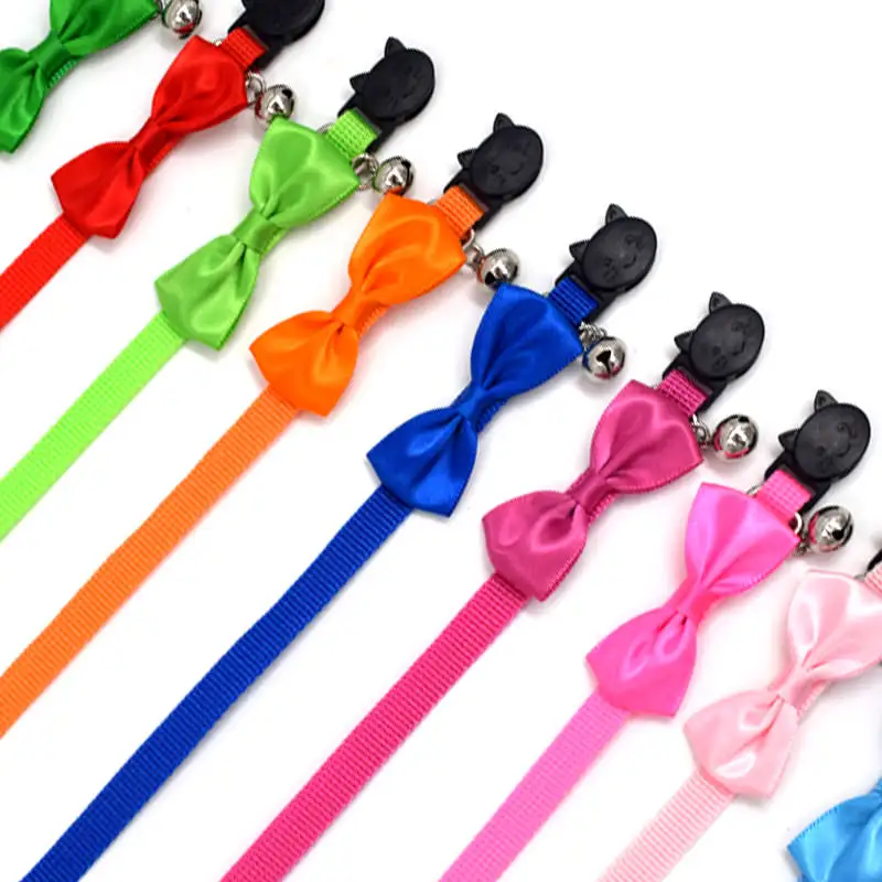 Галстук бабочка для питомца 9 цветов милый галстук-бабочка в виде колокольчика