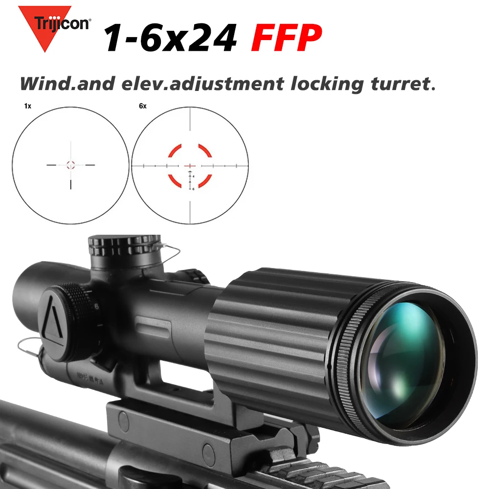 

ACOG 1-6X24 крестообразные охотничьи прицелы, прицел для винтовки, тактический оптический прицел с подсветкой, снайперская винтовка R & G