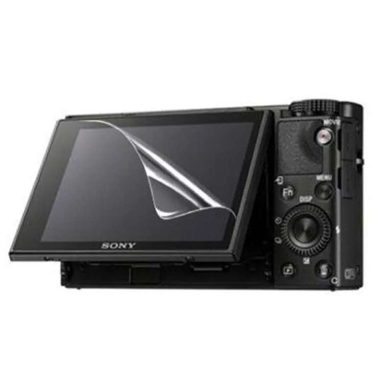 3x прозрачная ПЭТ-пленка для защиты экрана для Sony RX1/RX1R/RX100 M6 M5 M4 M3 M2 RX100M3 RX100M4/RX10 Mark II III IV V VI RX10M3 RX10M4