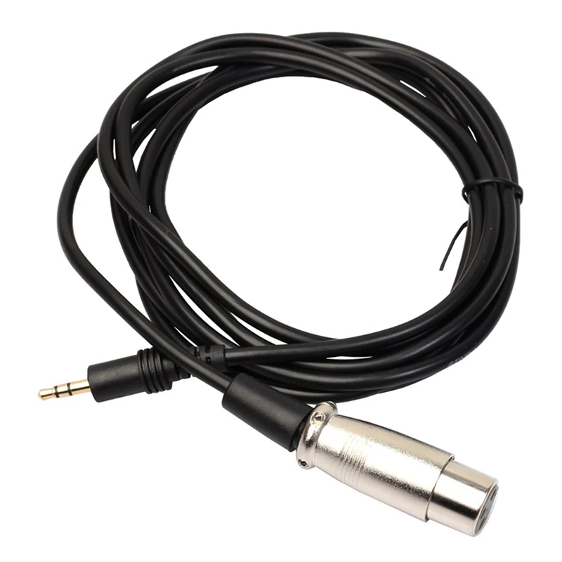 

3 Pin XLR Jack to Male Stereo PL 6.35mm 1/4 Plug Connector Adaptor Adapter Converter Audio Mic Microphone