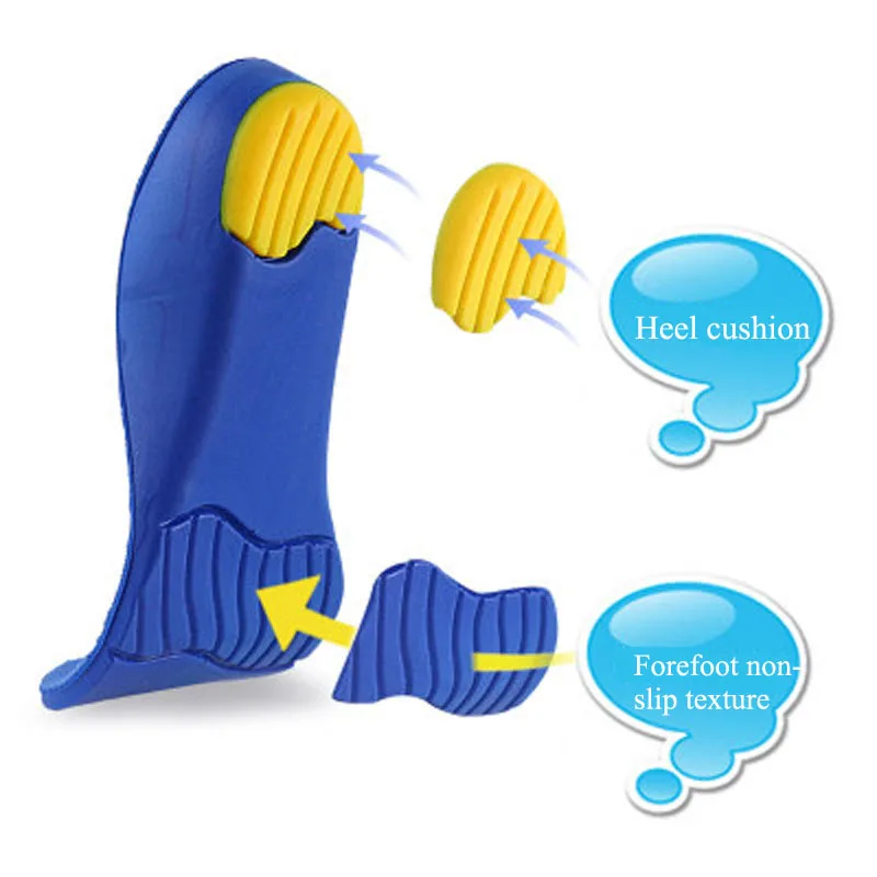 Children's Shoes Pads Orthopedic Insoles Kids Flatfoot High Arch Support Elastic Soles For Toddler Boys' Orthotic Sandals Boots