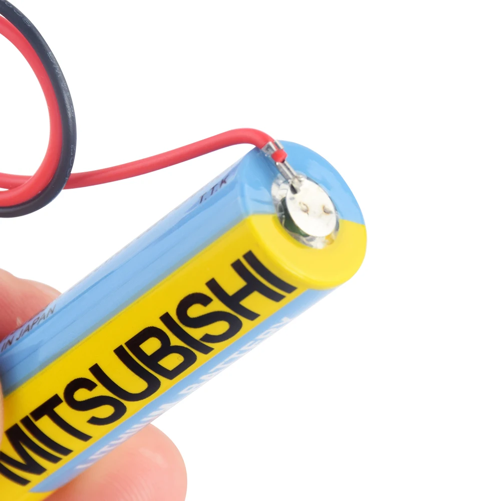 Новый 3 6 v 1800 мА/ч F2 40bl Батарея с вилкой для станка ЧПУ Mitsubishi F1 FX FX1 FX2 Plc контроллер