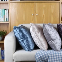 living room decorative kussenhoes nordic home decor crushed velvet decorative pillows super soft pillow cover for sofa