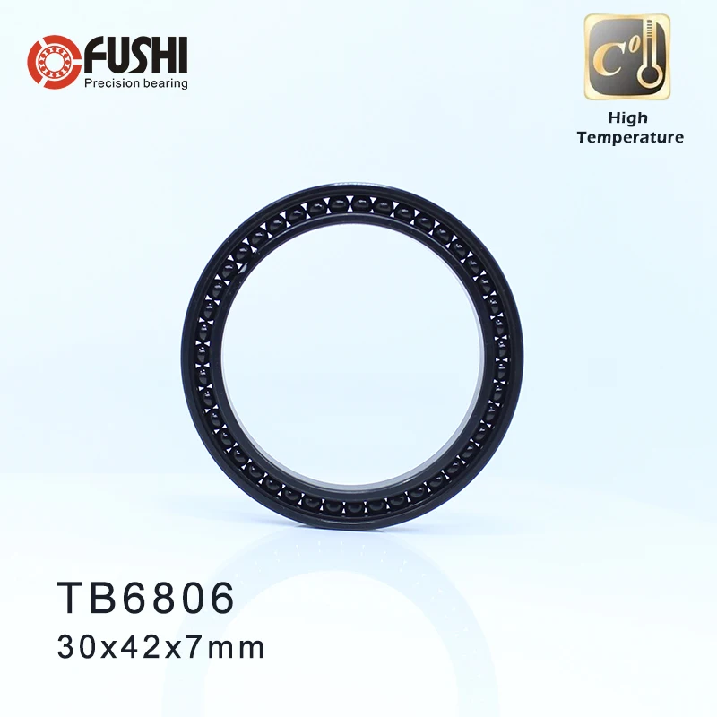 6806 высокотемпературный подшипник 30*42*7 мм (2 шт.) 500 градусов Цельсия тонкие