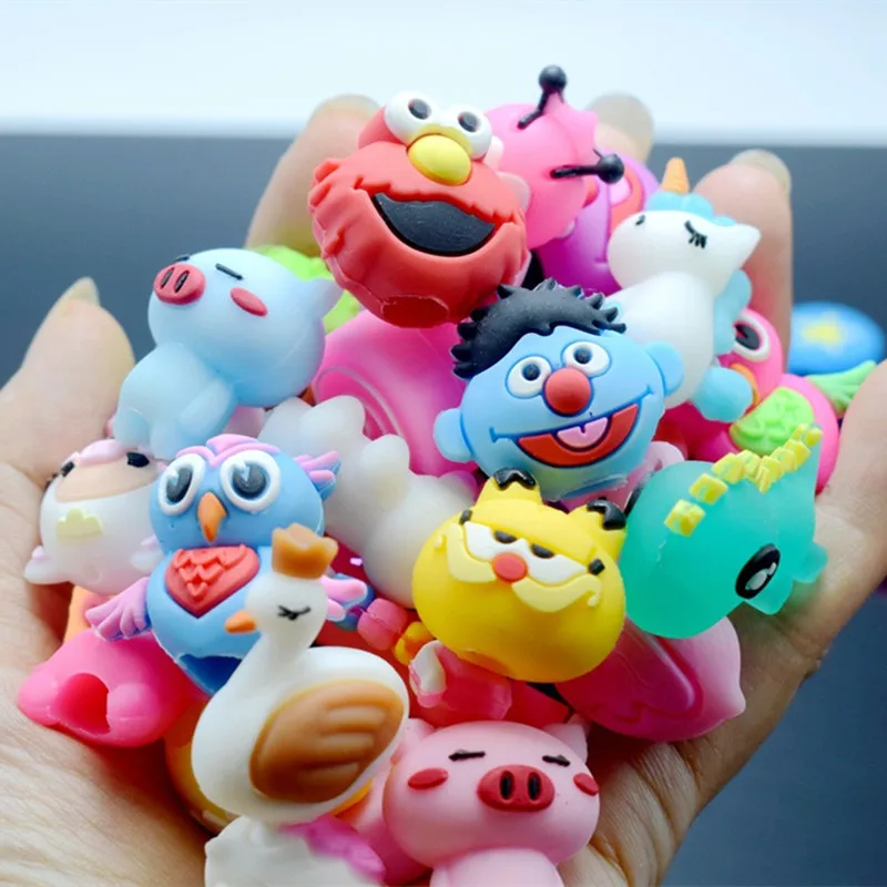 10 PCS Cartoon Animal Doll Pen Case Toys Kids Birthday Party  Baby Shower Guest Gift Souvenir Pinata Fillers Christmas Gifts