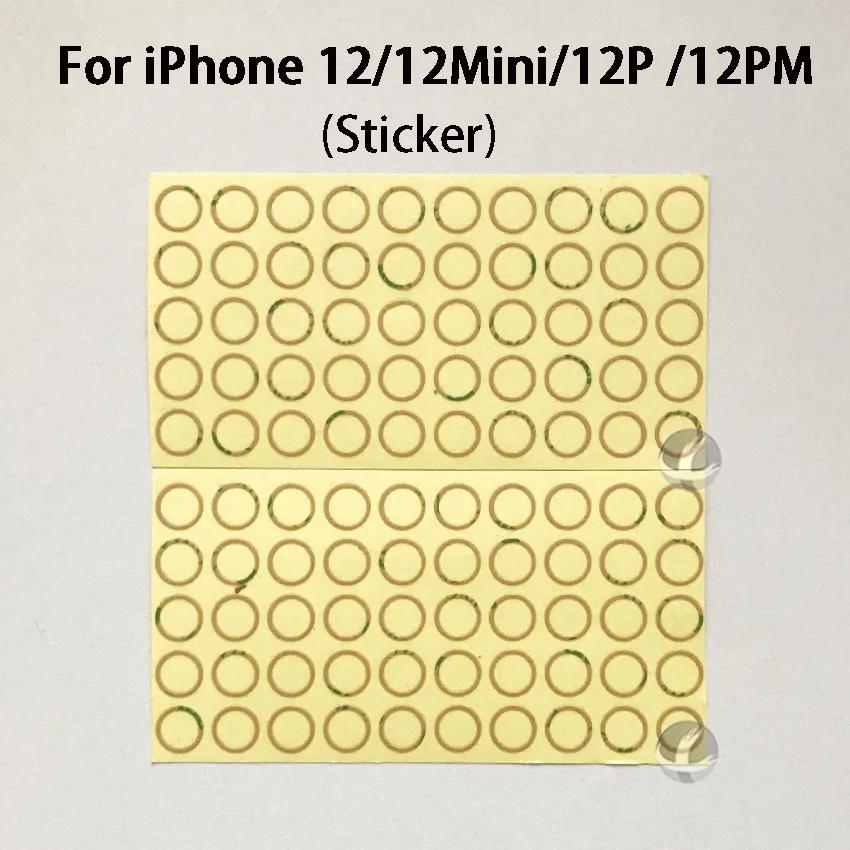 

100% Original New Sapphire Lens For iPhone 12 Mini Pro Max 12Pro 12Max 12promax Back Camera Lens With 3M Adhesive Sticker