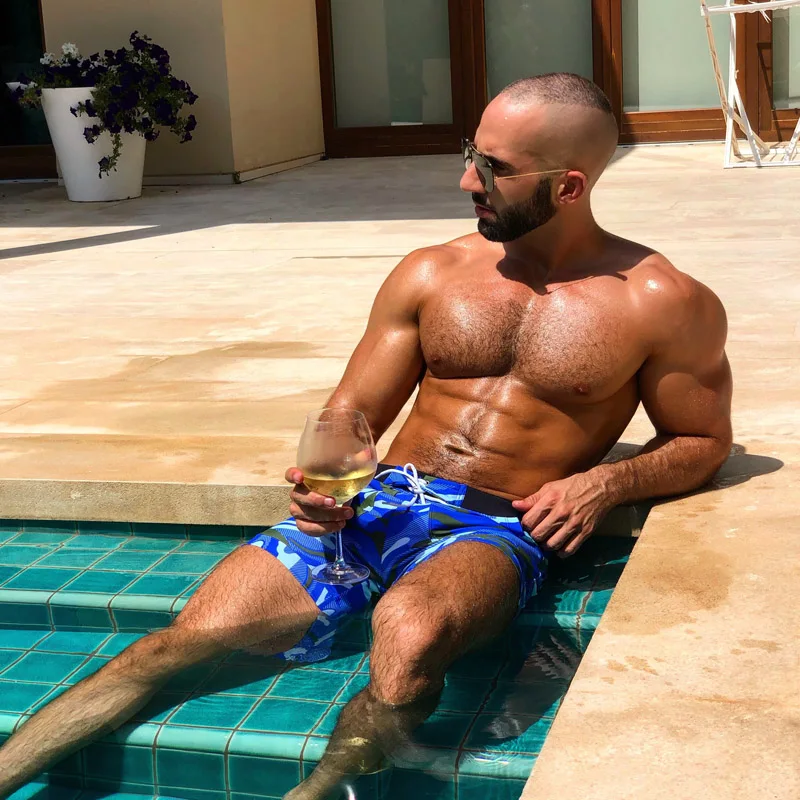 Пикантные мужские купальники Taddlee плавки боксеры трусы бикини для геев шорты