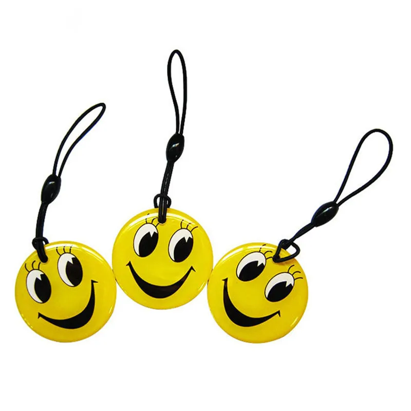 6pcs 13.56MHz IC M1 S50 Keyfobs Tags RFID Key Finder Card Token Attendance Management Keychain ABS Waterproof | Безопасность и
