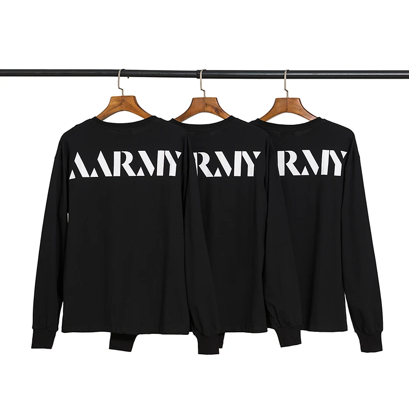 

FEAR OF GOD FOG X AARMY Joint Main Line Europe and America High Street Trend Loose Men and Women Long-sleeved T-shirt Sweater