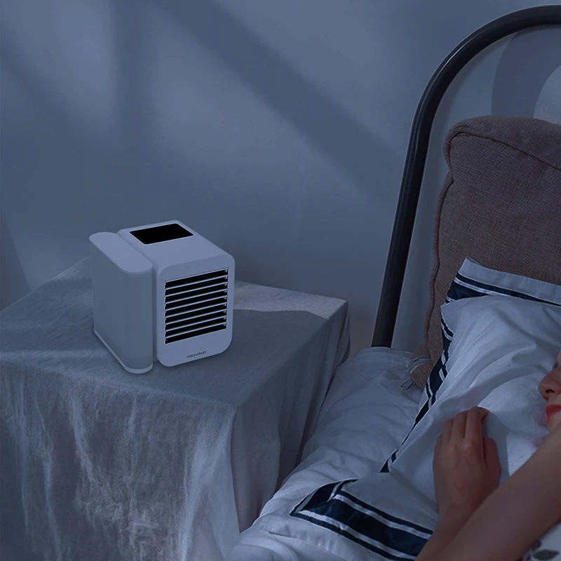 2020 XIAOMI YOUPIN MIJIA Microhoo Portable Cooler Air Conditioning Fan Mini Conditioner Bladeless Ventilator | Бытовая техника