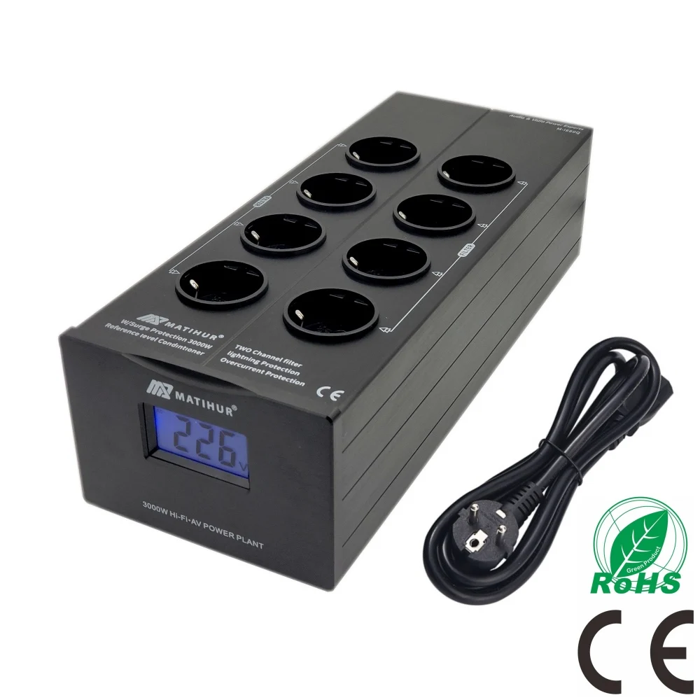 Освежитель освещения шумоподавление фильтр питания переменного - Цена: 193.08