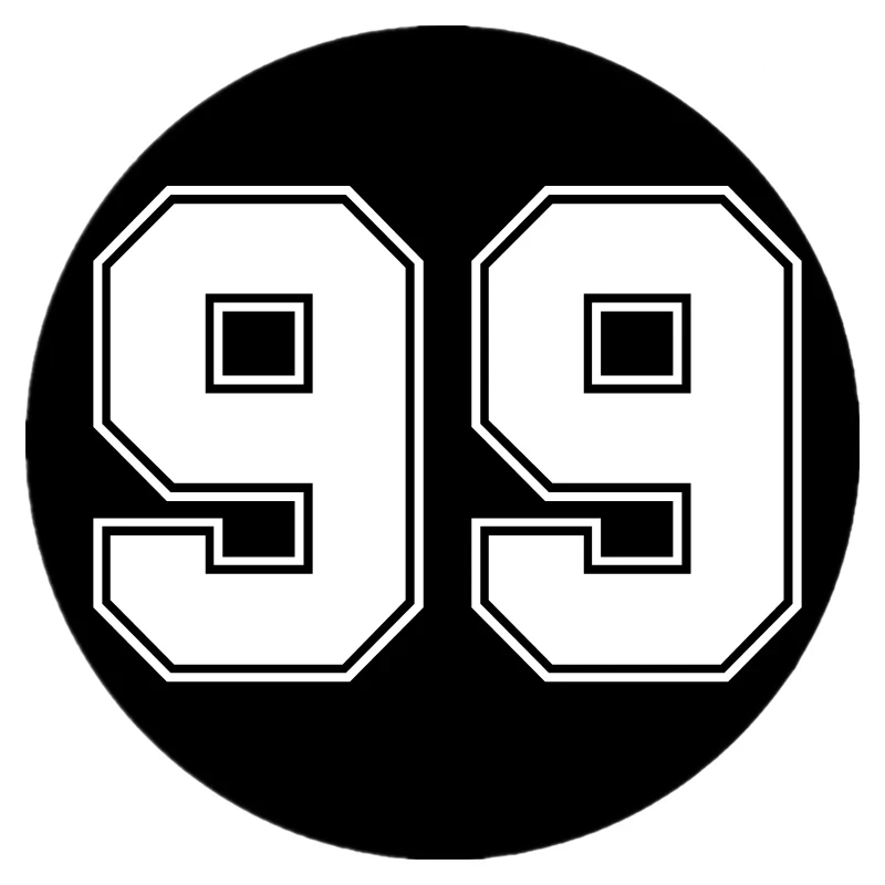

Number 99 Car Sticker Waterproof Auto Decors on Car Body Bumper Rear Window