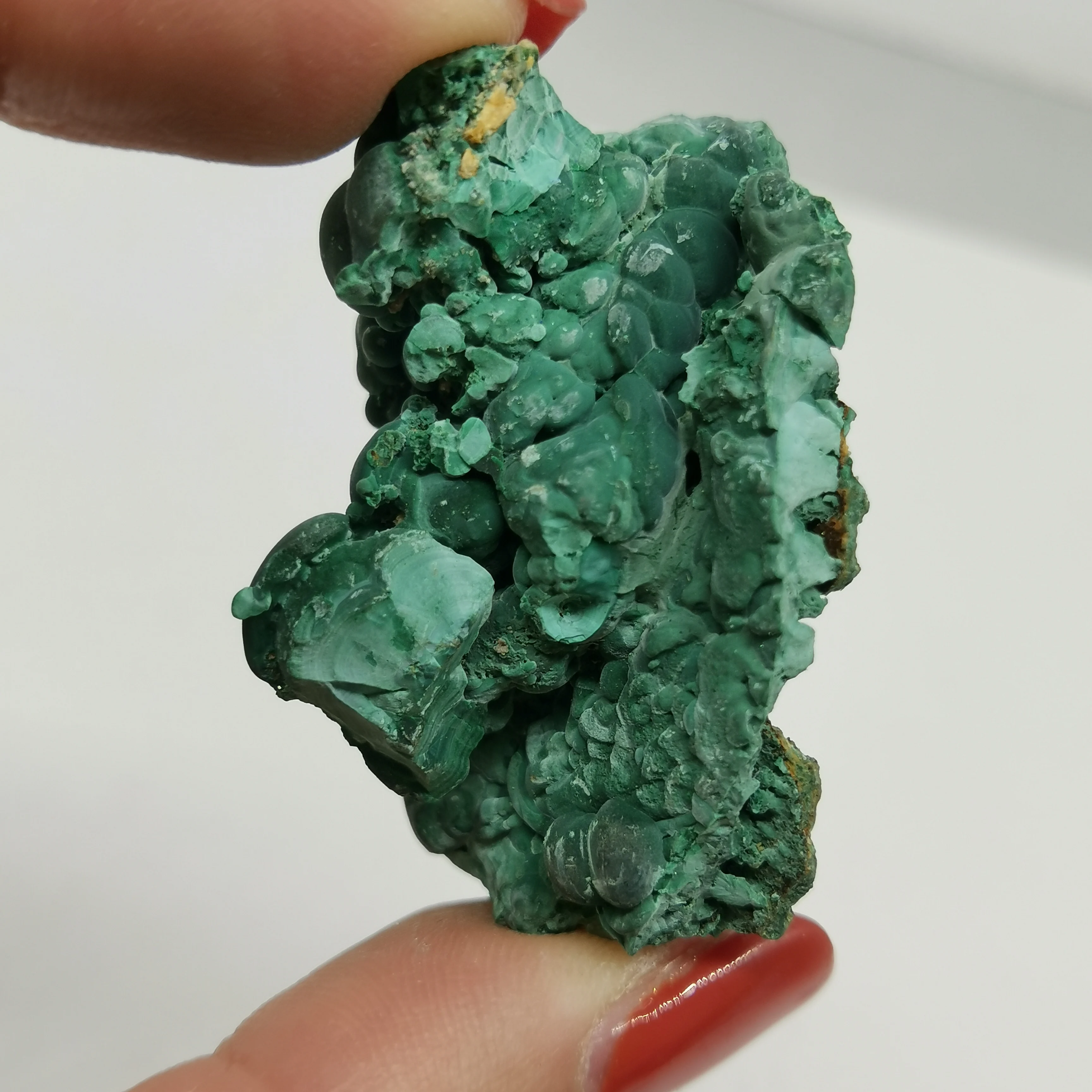 3 штуки в лоте натуральный зеленый малахитовый с лечебным действием образцы