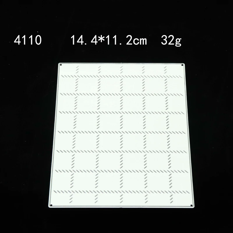 

JC Background Metal Cutting Dies Square Rectangle Circle Label Template Scrapbooking Embossing DIY Make Stencil Craft Mold Decor