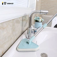 dekohm multifunctional cleaning brush mop long handled retractable bathtub tile cleaning supplies triangle sponge glass cleaner