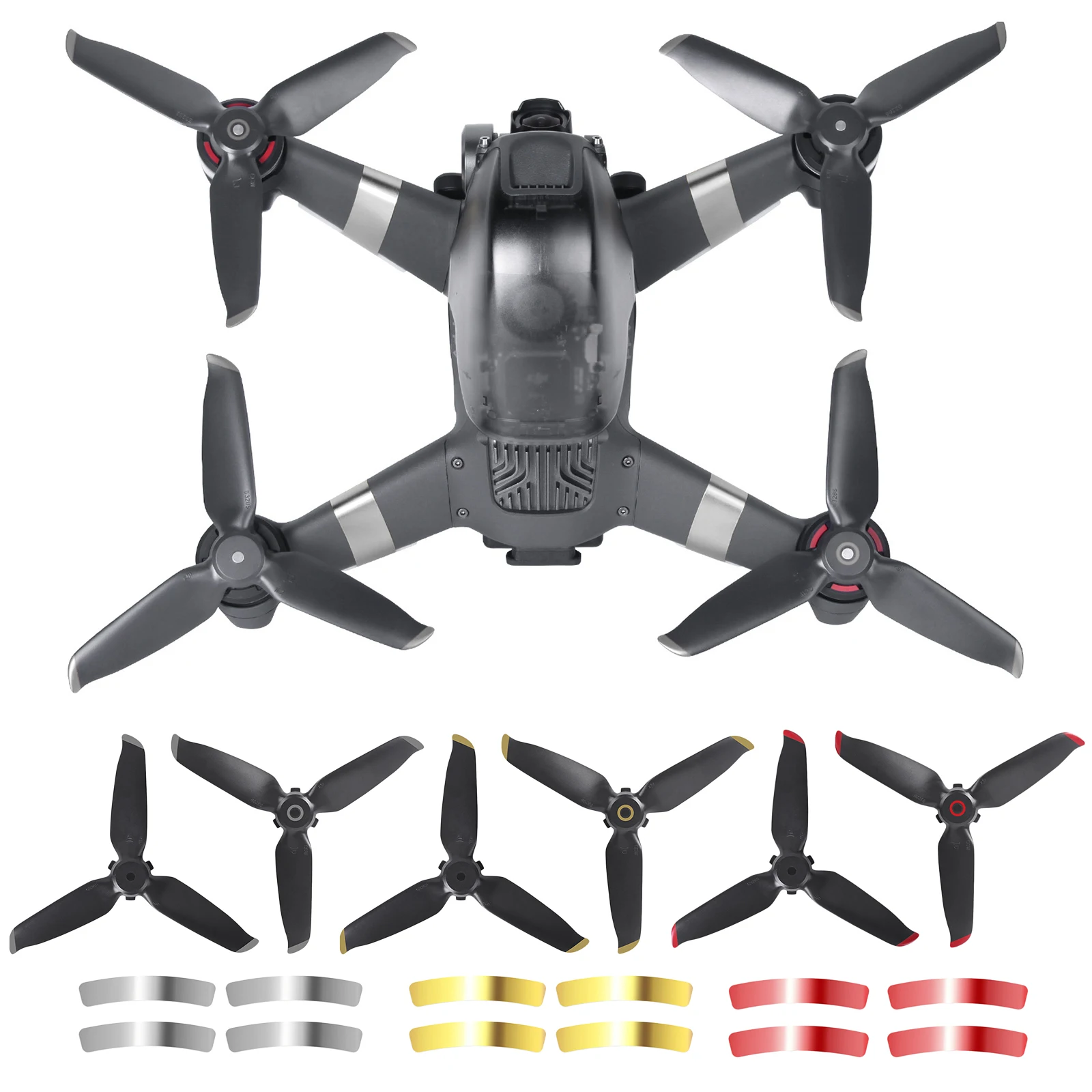 

Пропеллеров дрона Замена низкая Шум для DJI Запчасти FPV