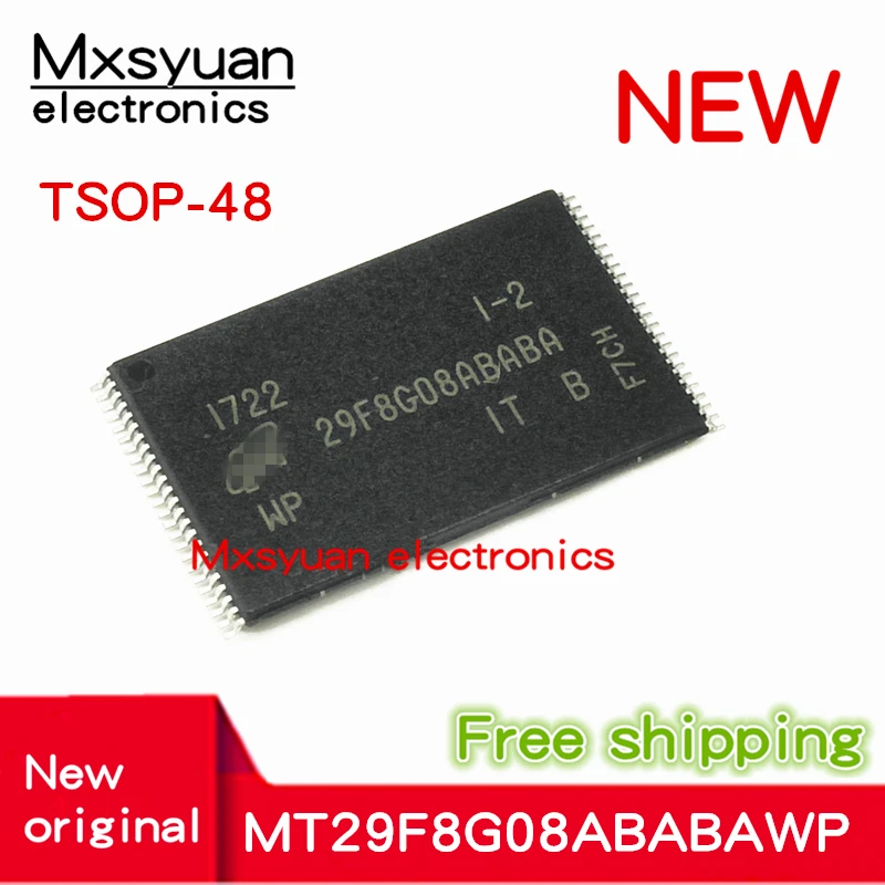 

2pcs~10pcs/LOT 29F8G08ABABA MT29F8G08ABABAWP-IT:B TSOP48 MT29F8G08ABABAWP IT B MT29F8G08ABABA TSOP48 New original flash memory