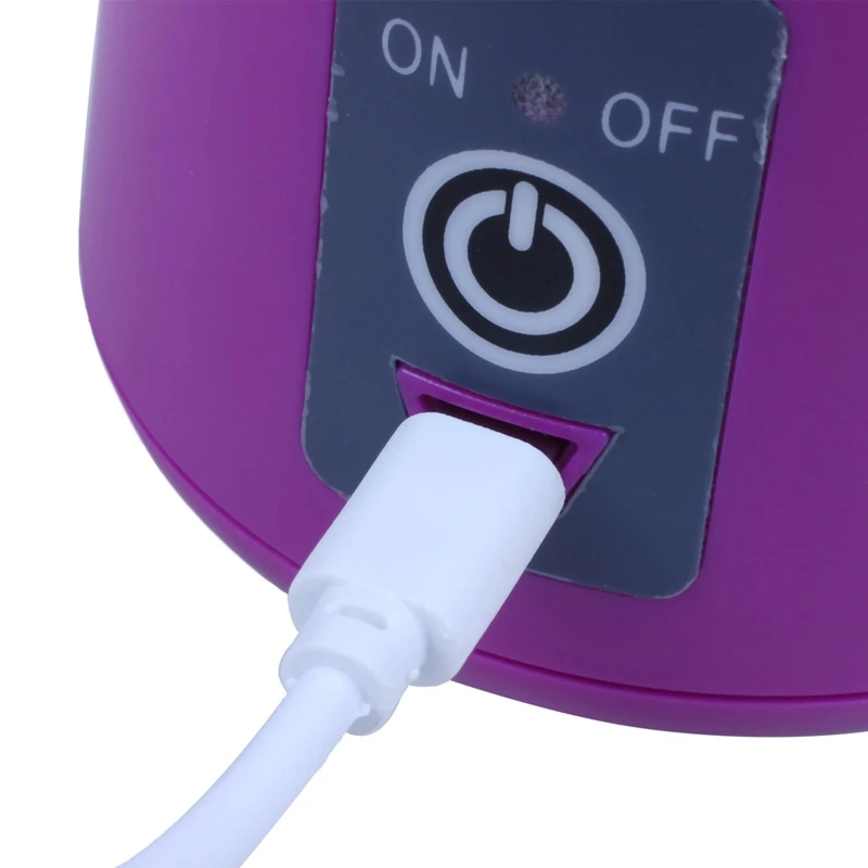 USB соковыжималка, мобильный Миксер для сока, бытовой миксер для фруктов-шесть лезвий, 400 мл машина для смешивания фруктов с USB зарядным кабелем