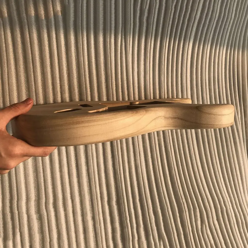 ahorn elektrische gitarre semi fertigen körper unfinished diy gitarre körper maple körper für fender st stil gitarre free global s