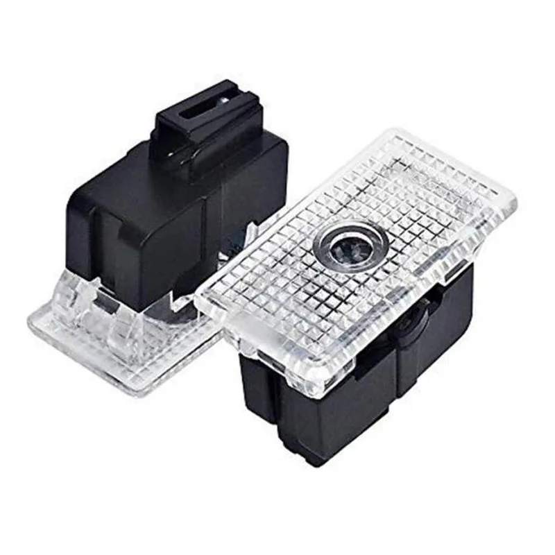 

For Tesla Model 3 X S LED Welcome light car door lamp non-fading laser projection light atmosphere light Modified accessories