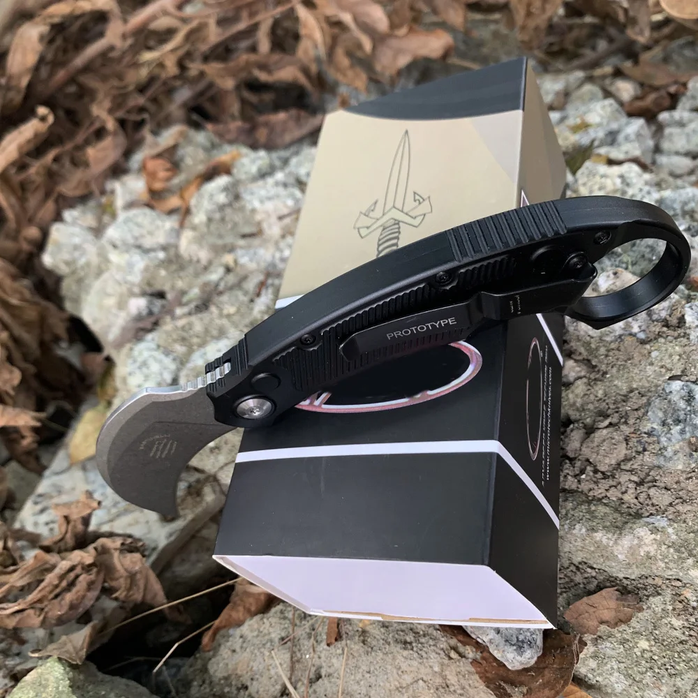 Высокопрочный нож Karambit лезвие затачивание складные ножи кемпинг выживания