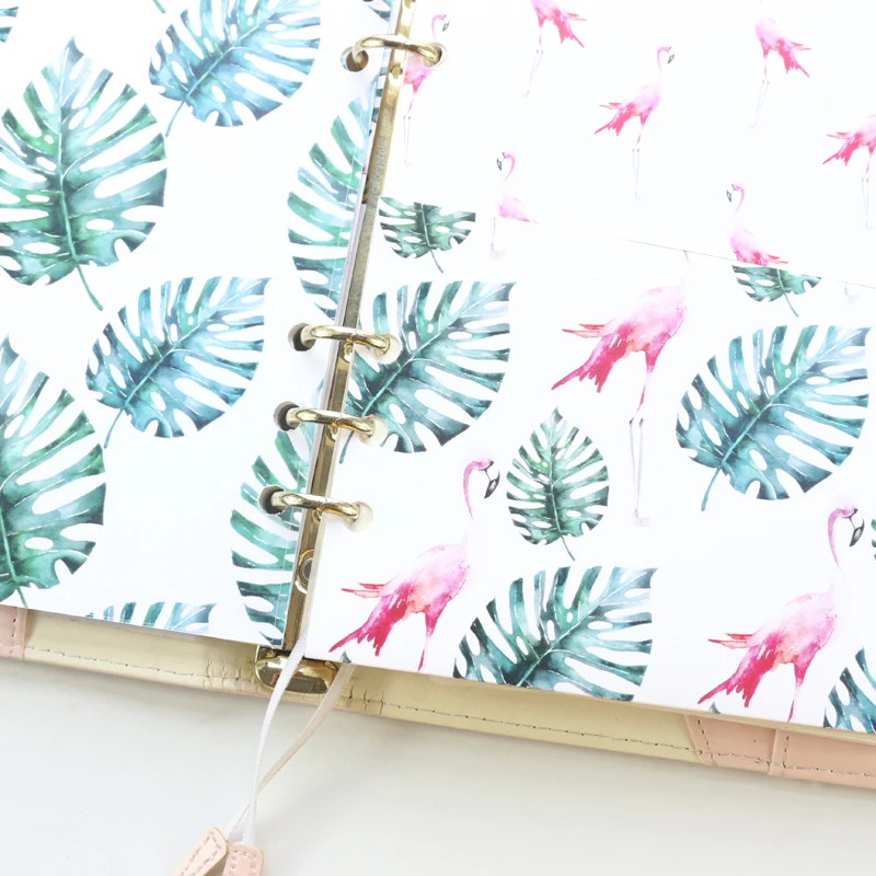 Оригинальный бумажный мешочек Domikee с рисунком фламинго ручной работы для офиса