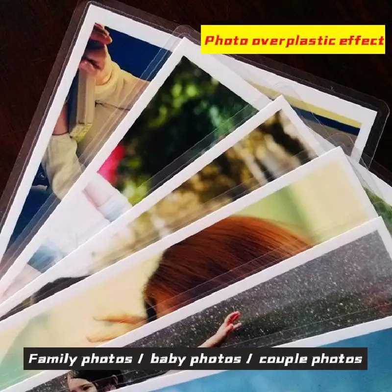 Пленка для термального ламинирования 100 шт. пластиковая пленка 2r/3r/4r 5r/6r/a5/a4