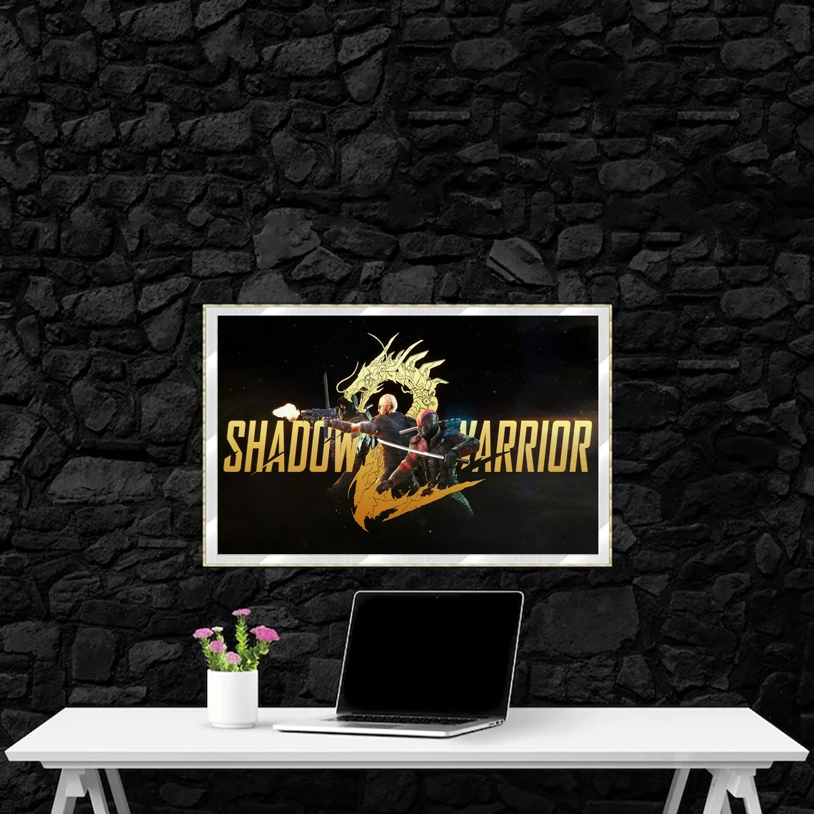 Плакат Shadow Warrior 2 для видеоигр Художественная печать Картина на холсте настенные