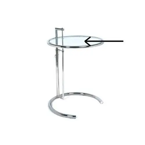 Стеклянный сменный стол Eileen серый Сделано в Италии предупреждение только о